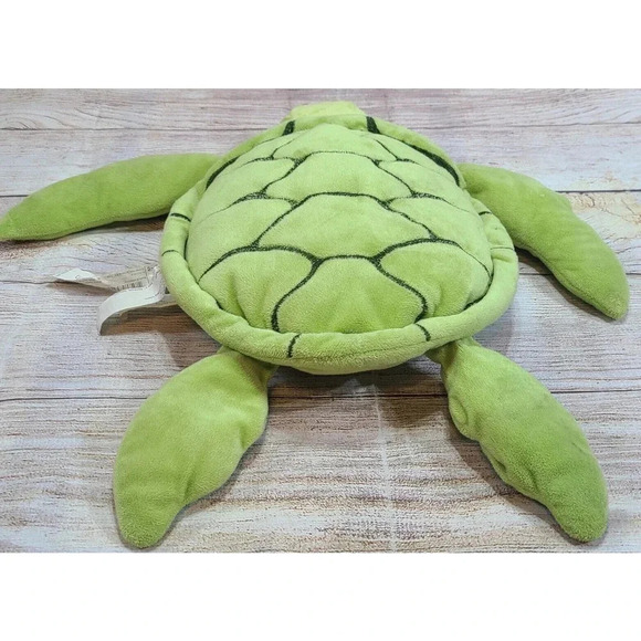 IKEA Blavingad Plush Sea Turtle Stuffed Animal Pillow Soft Toy Green 17.5" - Picture 4 of 5
